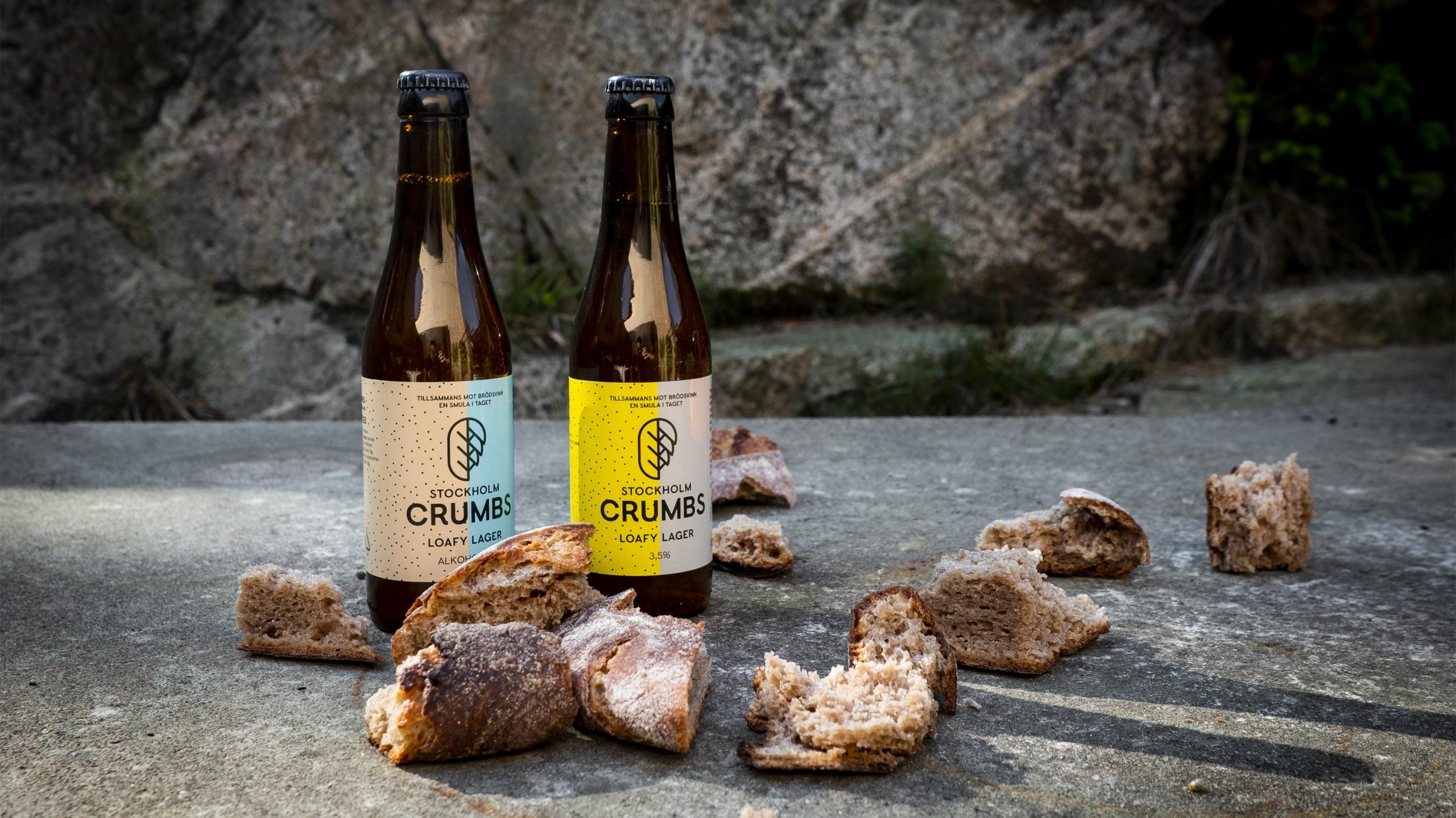 Crumbs loafy lager